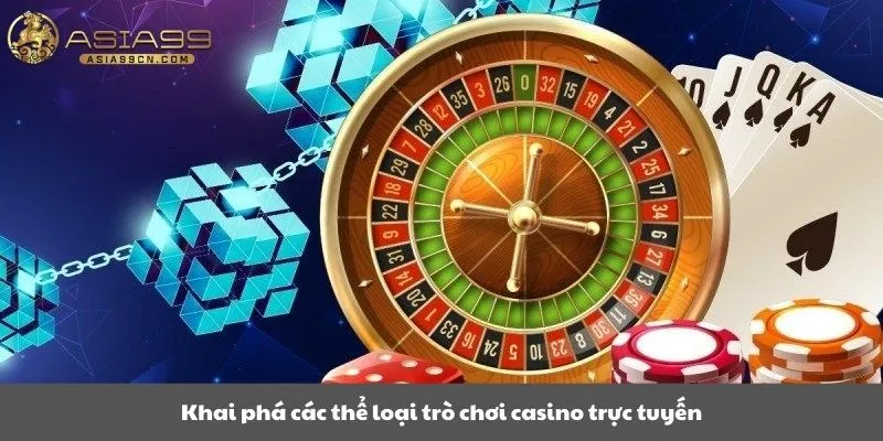 Khai phá các thể loại trò chơi casino trực tuyến