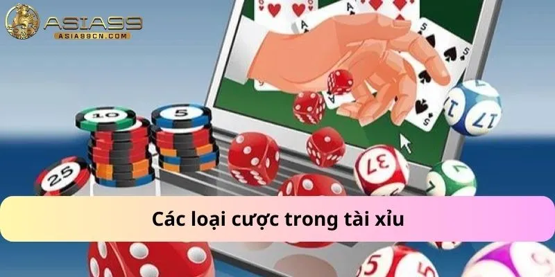 Các loại cược trong tài xỉu